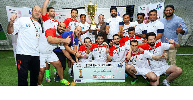 FERG ORGANIZES FOOTBALL TOURNAMENT FOR 16 EXCHANGE HOUSES IN THE UAE